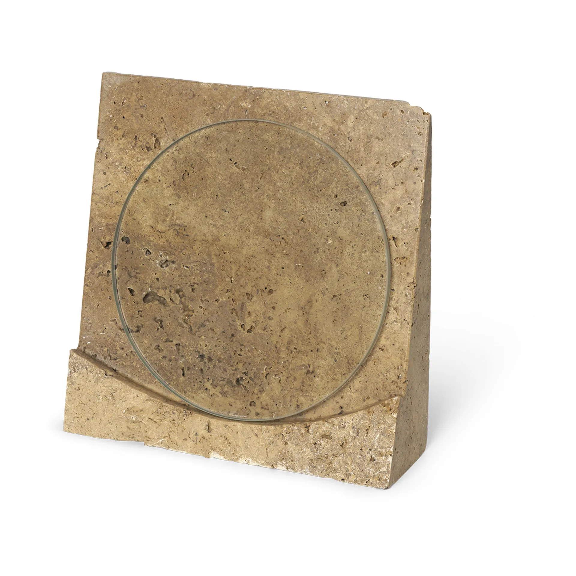 Klint kehys 18 x 18 cm, Beige travertin Ferm Living