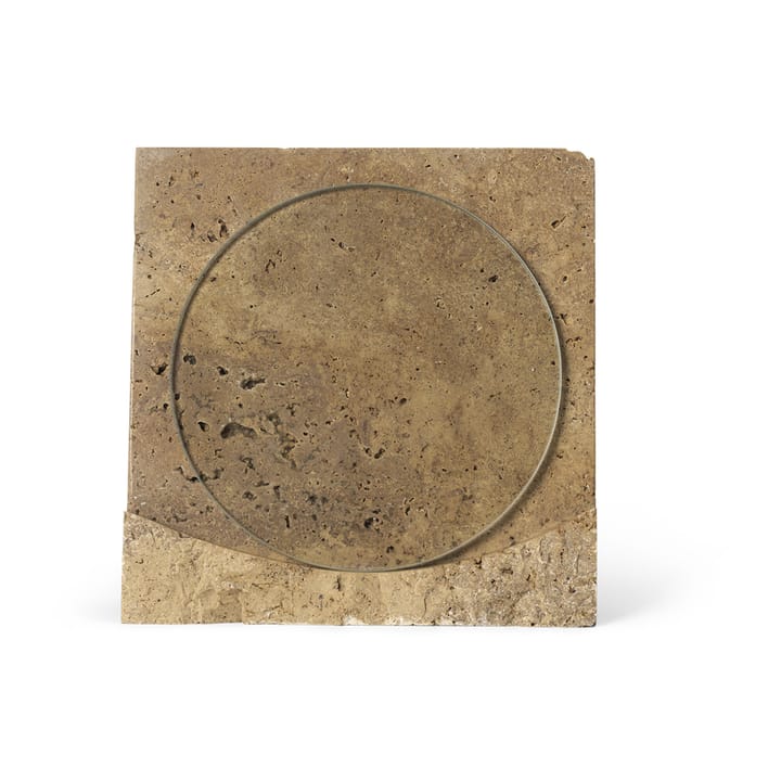 Klint kehys 18 x 18 cm, Beige travertin Ferm Living