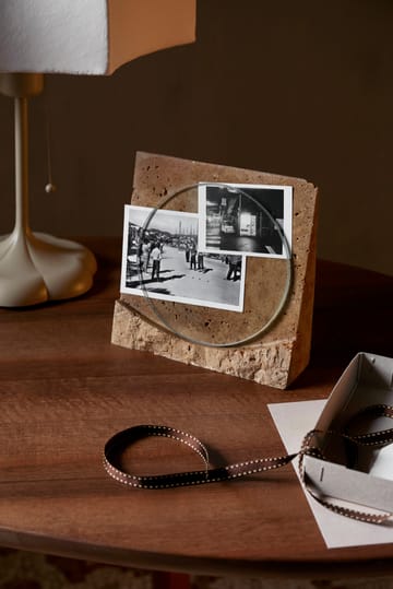 Klint kehys 18 x 18 cm - Beige travertin - Ferm Living