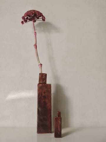 Koa maljakko H40 - Red brown - Ferm Living