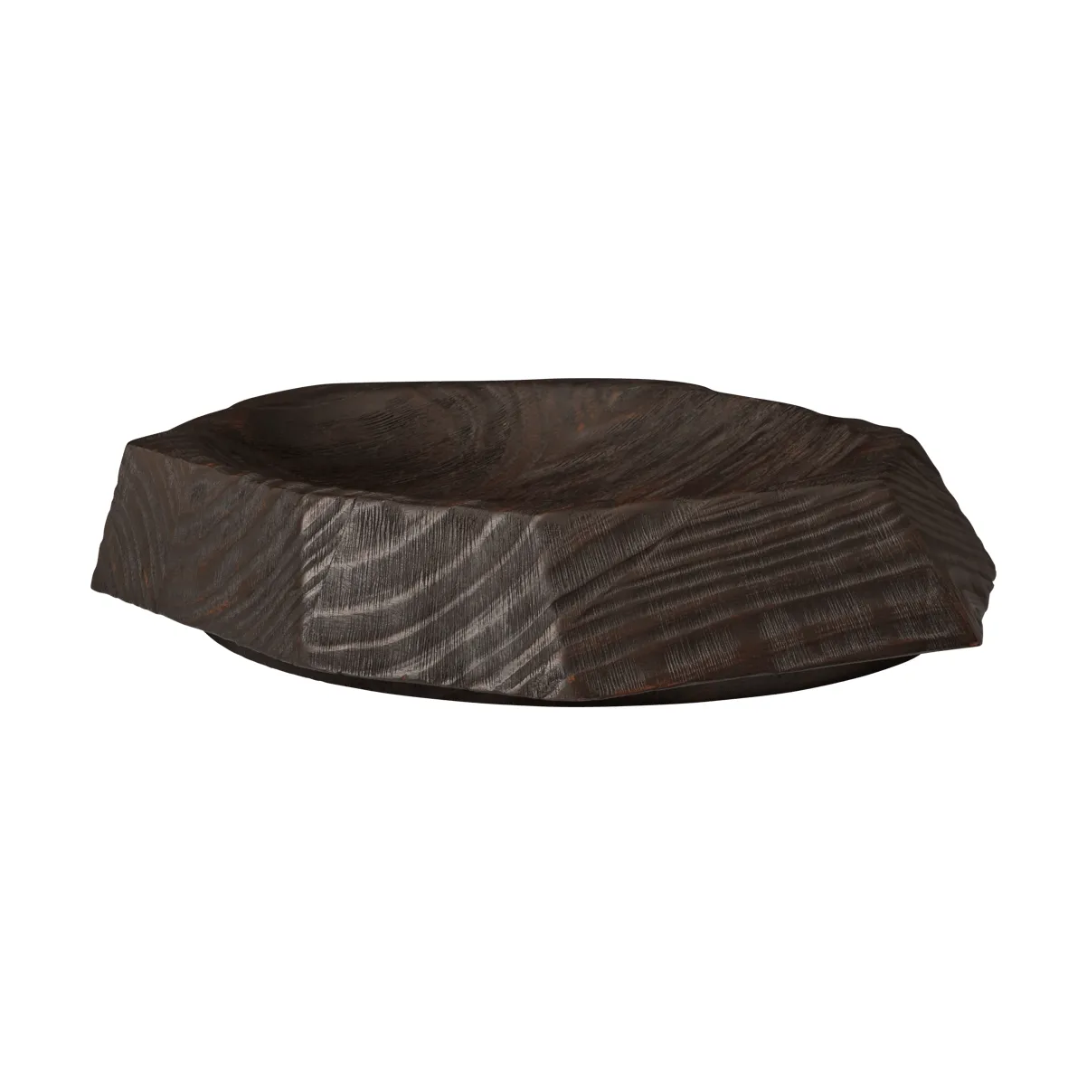 Koh keskipiste koristevati, Tummanruskea, 35 cm Ferm Living