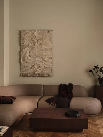 Koh keskipiste koristevati - Tummanruskea, 35 cm - Ferm Living