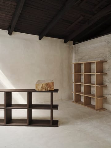 Kona kirjahylly 3x2 - Dark stained - Ferm Living