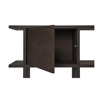 Kona kirjahyllyn kaappiinserti - Dark Stained - Ferm Living