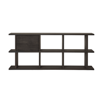 Kona kirjahyllyn kaappiinserti - Dark Stained - Ferm Living