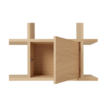 Kona kirjahyllyn kaappiinserti - Natural - Ferm Living