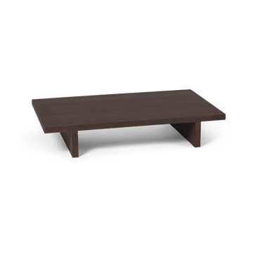 Kona low table sivupöytä - Dark Stained oak veneer - ferm LIVING