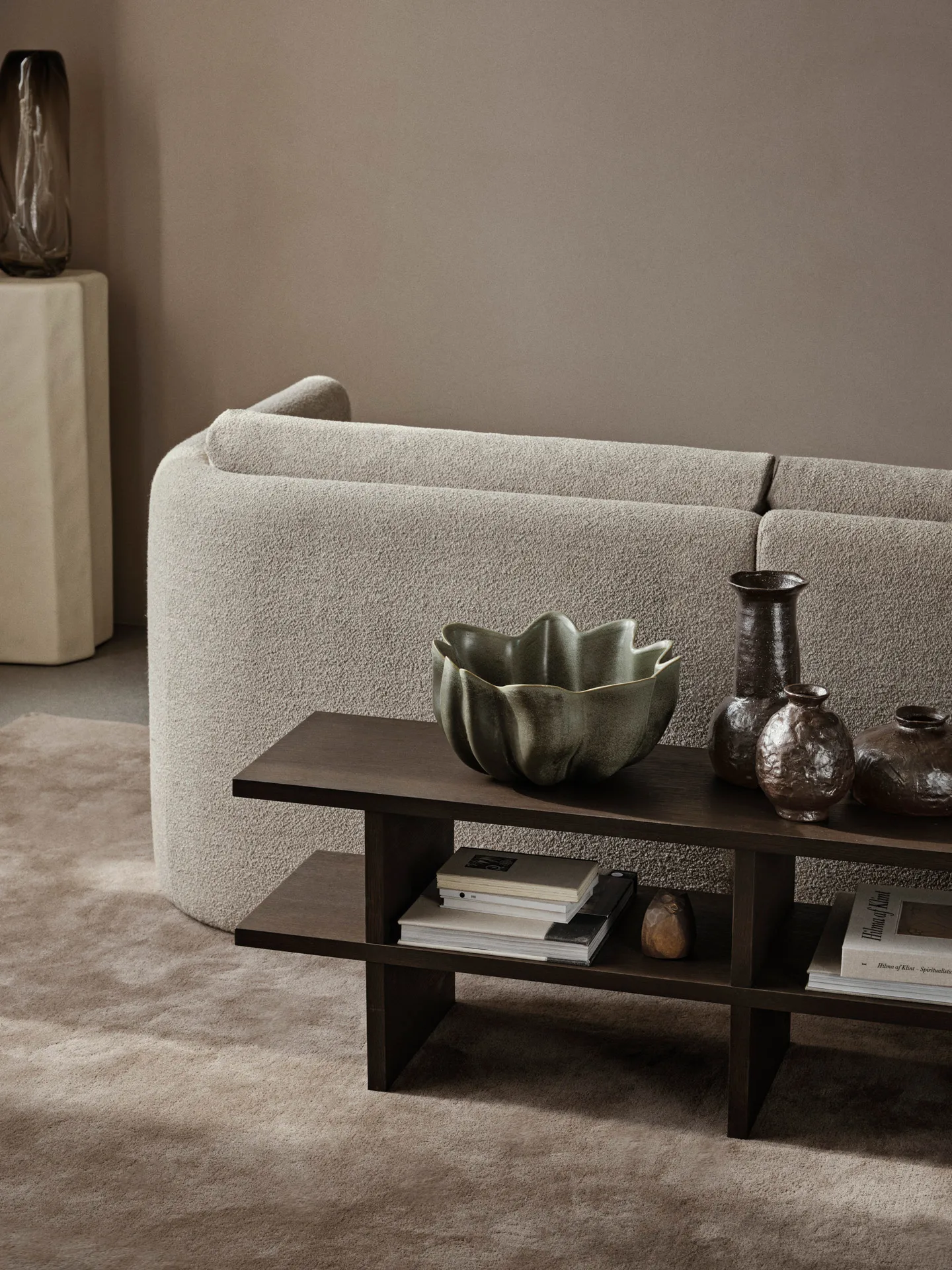 Kona penkki, Dark Stained oak veneer Ferm Living