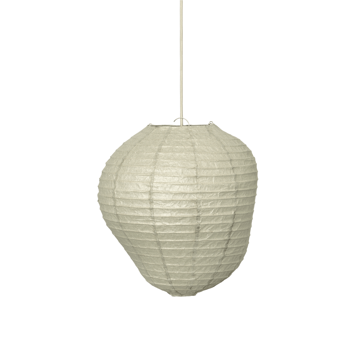 Ferm Living Kurbis lampunvarjostin 40 cm, Dark sage