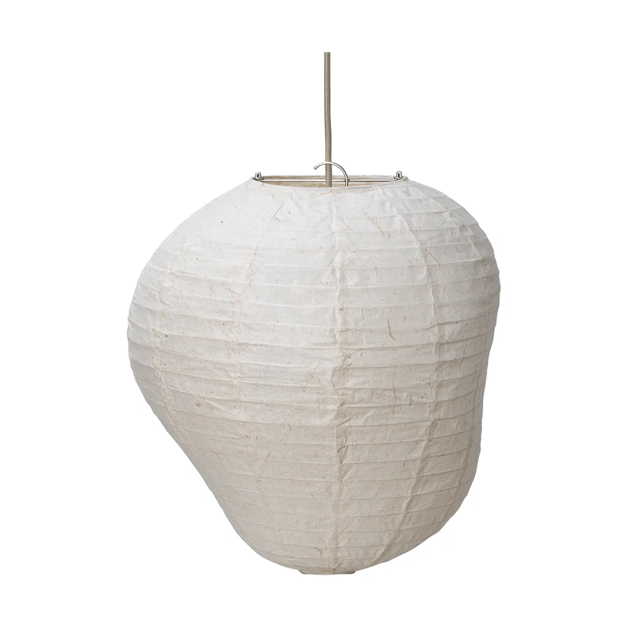 Ferm Living Kurbis lampunvarjostin 40 cm, Luonnollinen