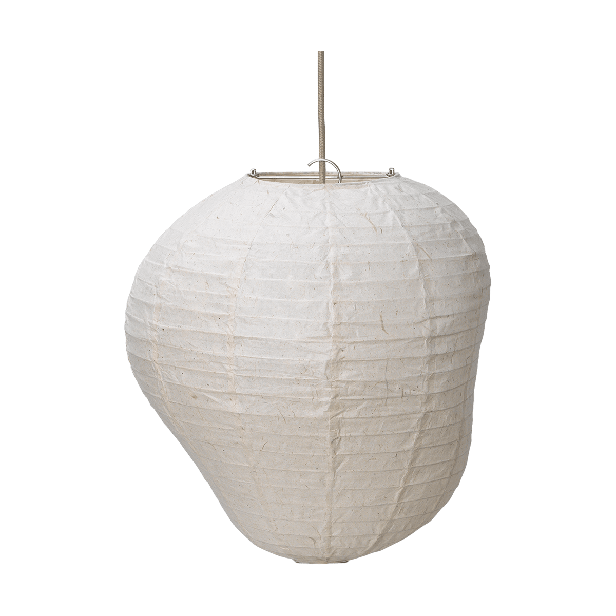 Ferm Living Kurbis lampunvarjostin 40 cm, Luonnollinen