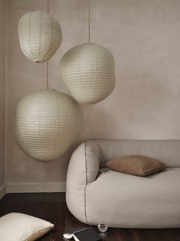 Kurbis lampunvarjostin - 80 cm, Dark sage - Ferm Living