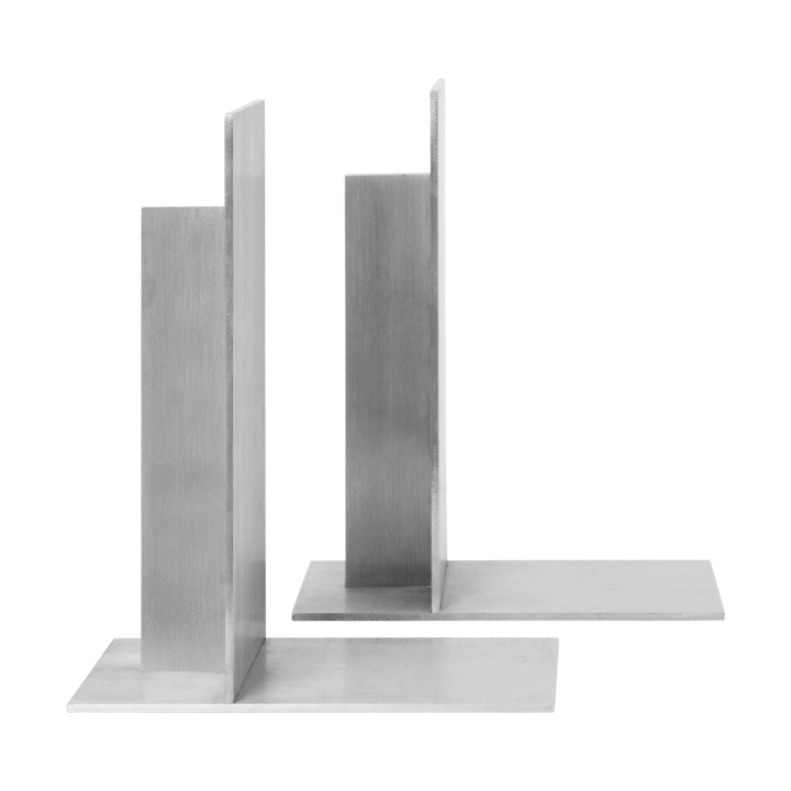 Lager kirjatuki 2 kpl - Aluminium - Ferm Living