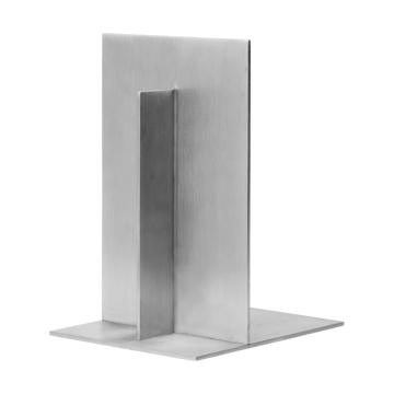 Lager kirjatuki 2 kpl - Aluminium - Ferm Living