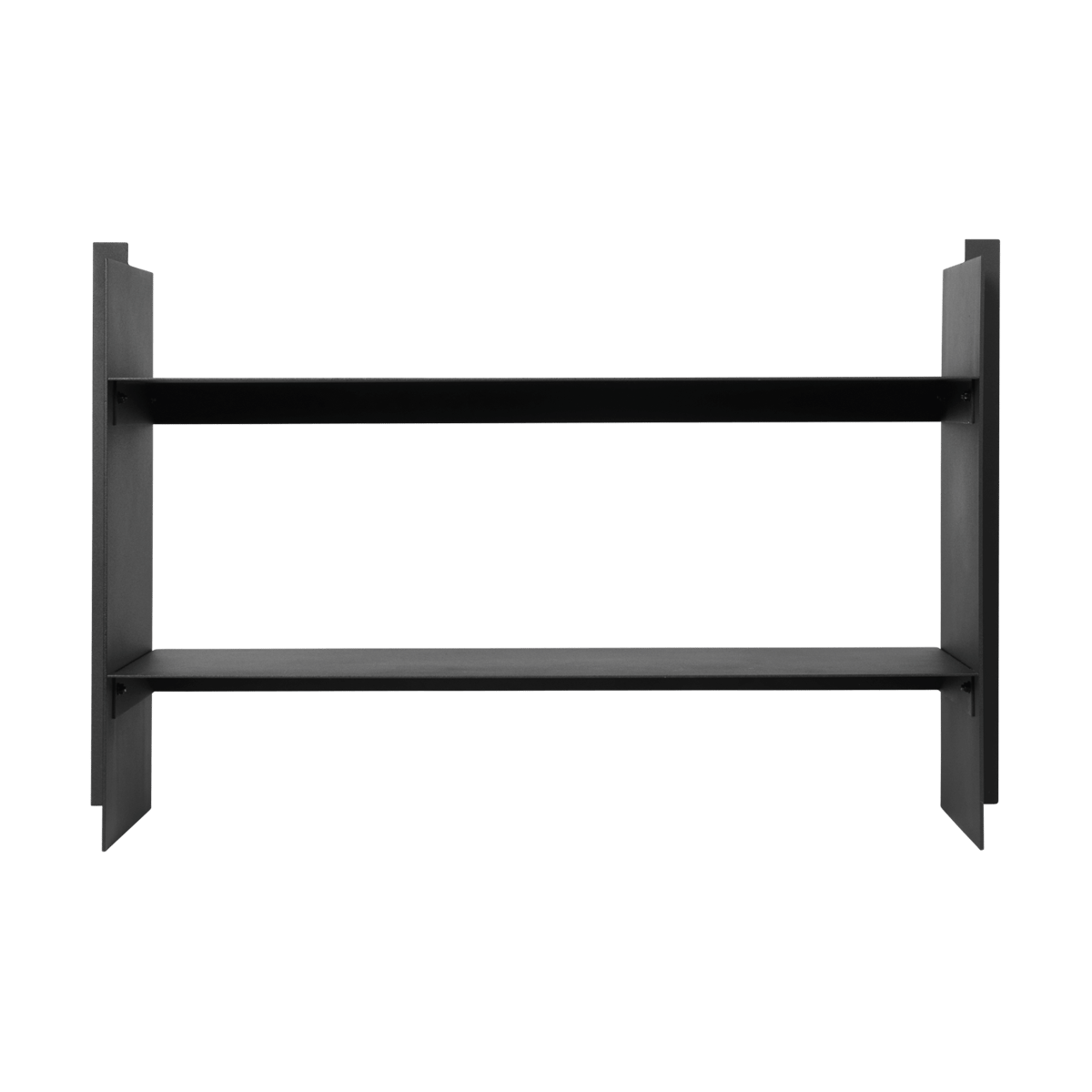 Ferm Living Lager seinähylly 26x77 cm Musta | Skandinaavinen Sisustus | Hyllyt & Hyllyjärjestelmät | Musta
