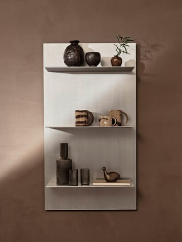 Lager seinähylly triple 55x100 cm - Aluminium - Ferm Living