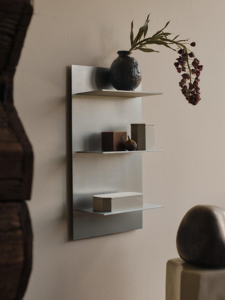 Lager seinähylly triple small, Aluminium Ferm Living