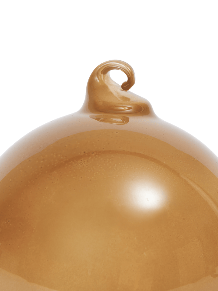 Lasipallo joulukoriste  L Ø10 cm 3 osaa, Roseate Opaque Ferm Living