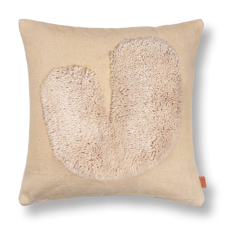 Lay tyyny 50 x 50 cm - Sand / Off-white - Ferm LIVING