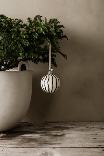 Lines joulukoristeet Ø8 cm 4-pack - Vihreä - Ferm Living