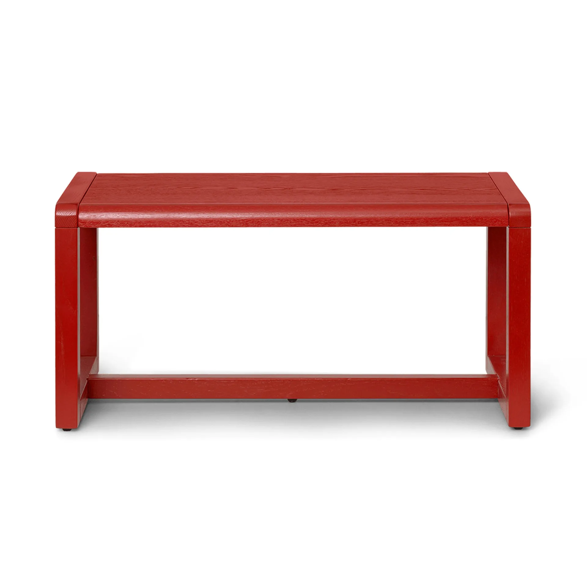 Little Architecht Bench -penkki, Poppy red Ferm Living