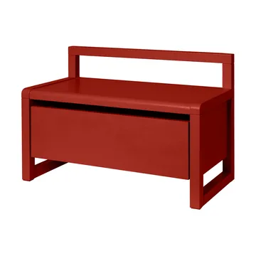 Little architect säilytyspenkki - Poppy Red, 60×30×41,2 cm - Ferm Living