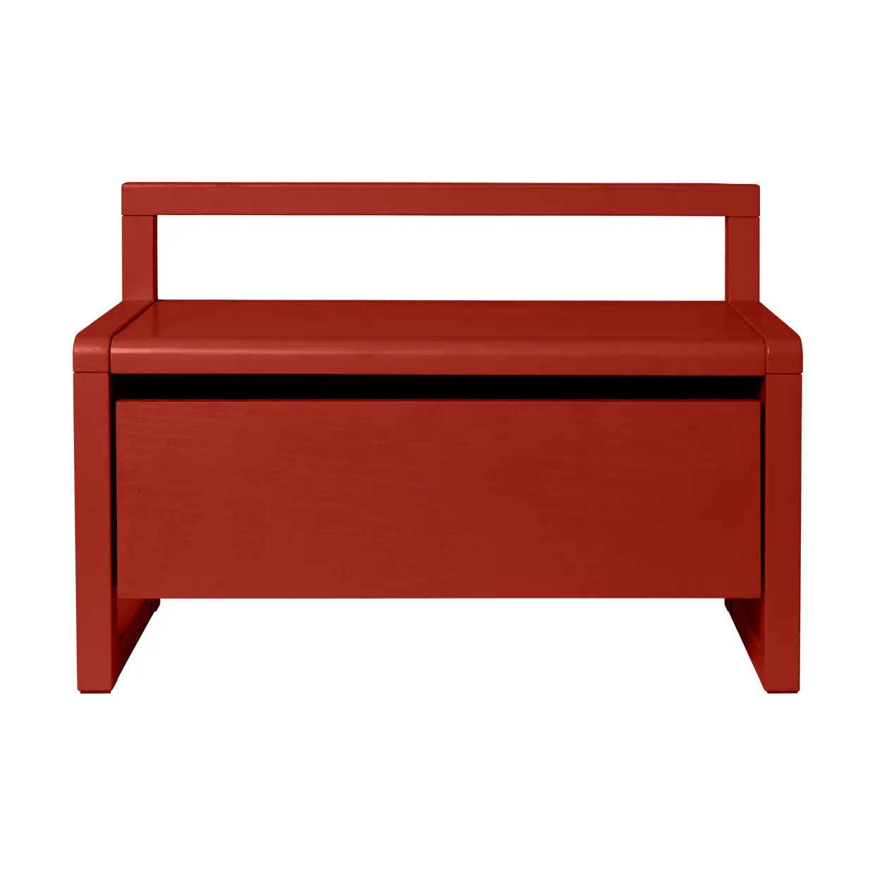 Little architect säilytyspenkki, Poppy Red, 60×30×41,2 cm Ferm Living