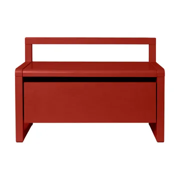 Little architect säilytyspenkki - Poppy Red, 60×30×41,2 cm - Ferm Living