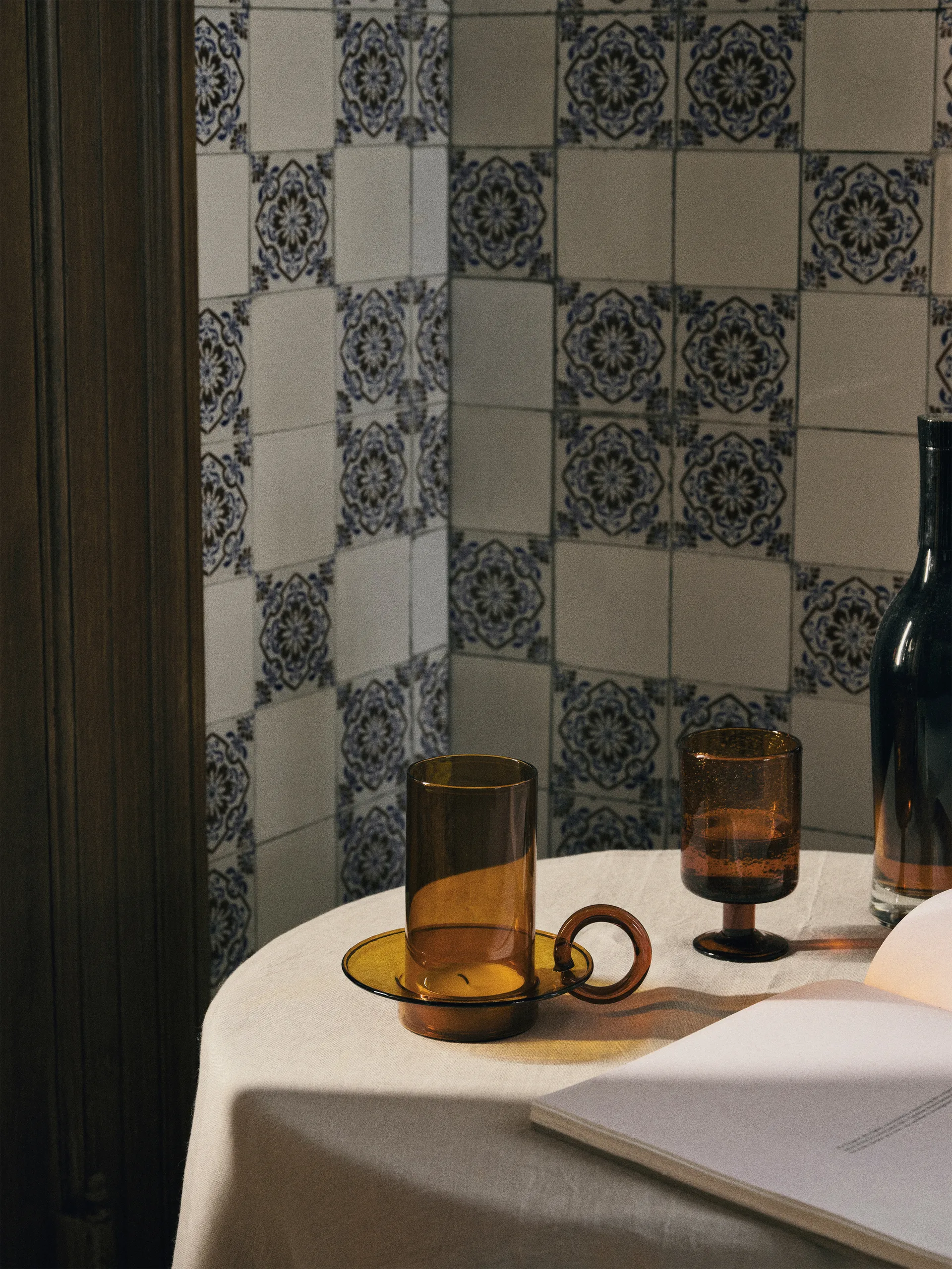 Luce lämpökynttilänjalka, Amber Ferm Living