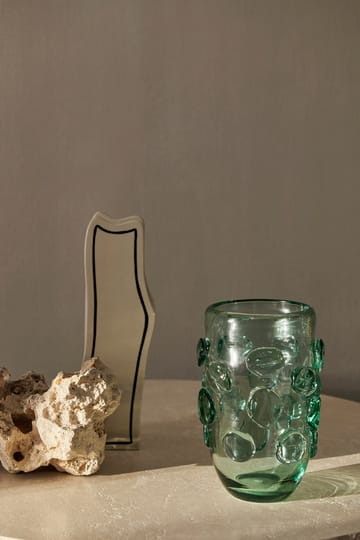Lump maljakko Ø 17 x 25 cm - Recycled clear - Ferm Living