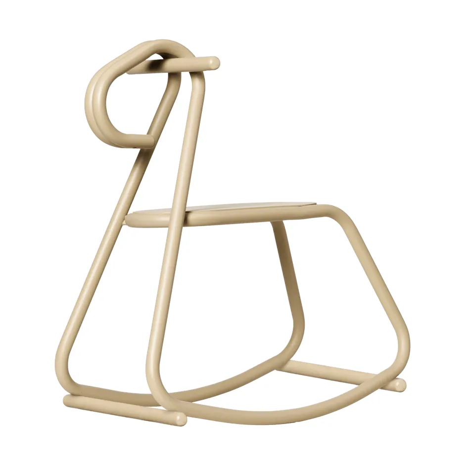 Ferm Living Lussi keinuhevonen Cashmere