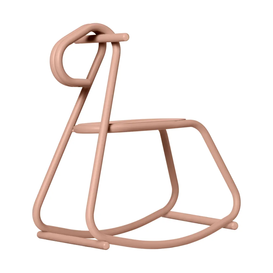 Ferm Living Lussi keinuhevonen Rose