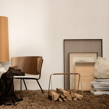 Meadow High Pile -matto 140x200 cm - Dark beige - Ferm Living