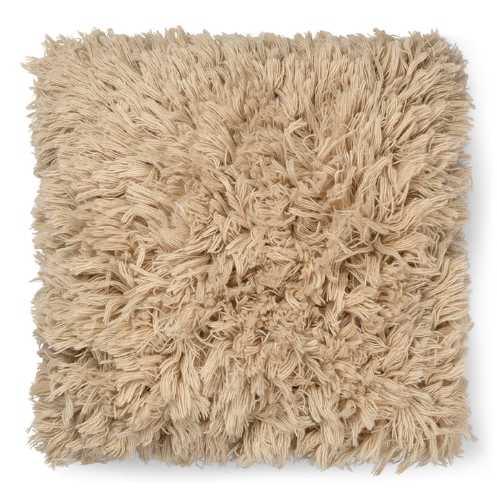 Meadow High Pile tyyny 50x50 cm - Light Sand - Ferm LIVING