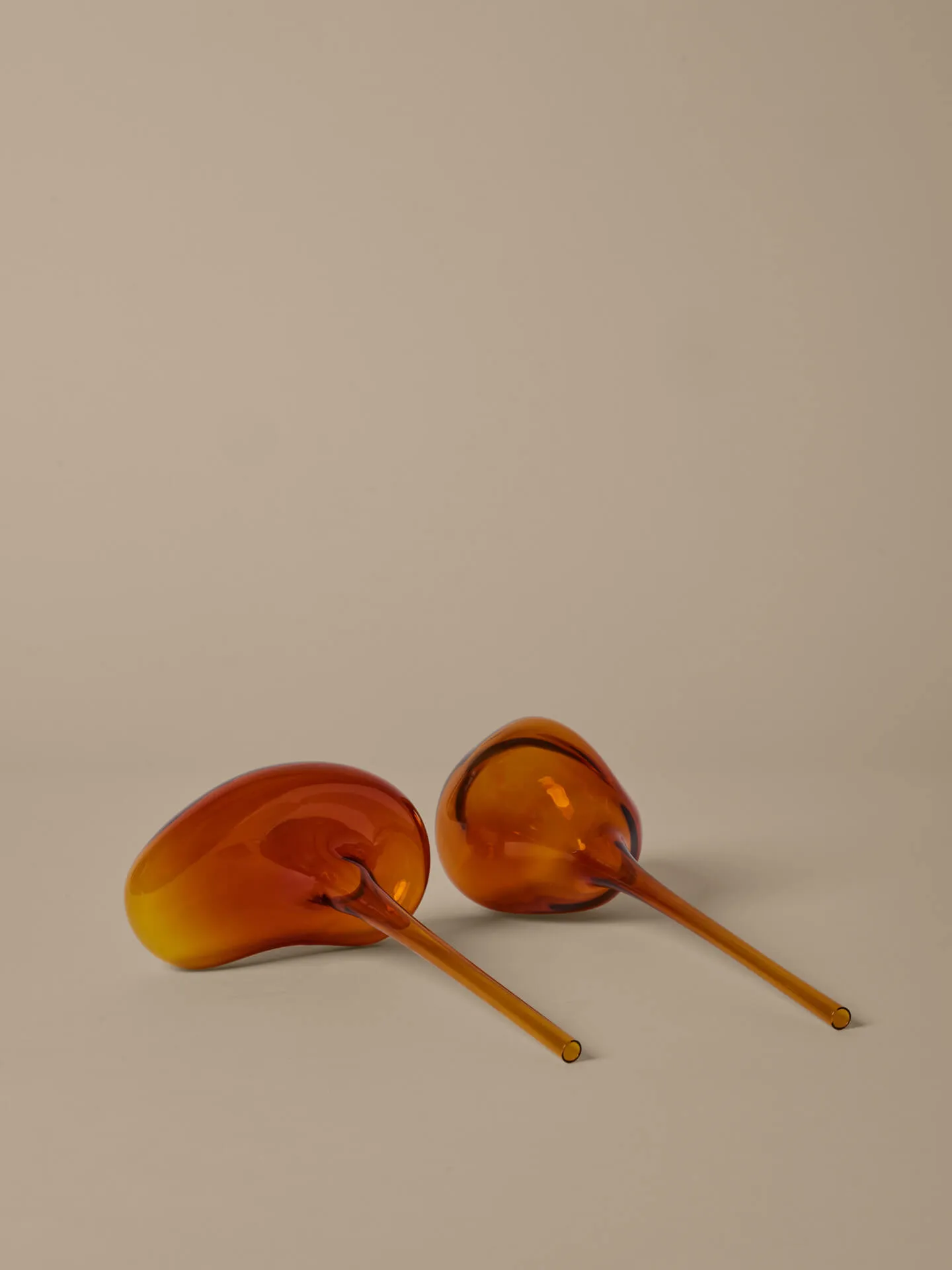 Mercury kastelupallo 2 osaa, Amber, 12 × 18,5 cm Ferm Living