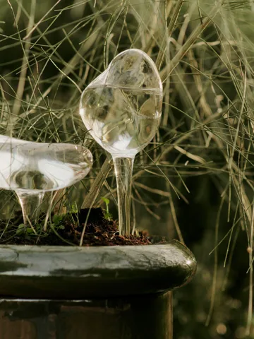 Mercury kastelupallo 2 osaa - Kirkas, 15x24 cm - Ferm Living