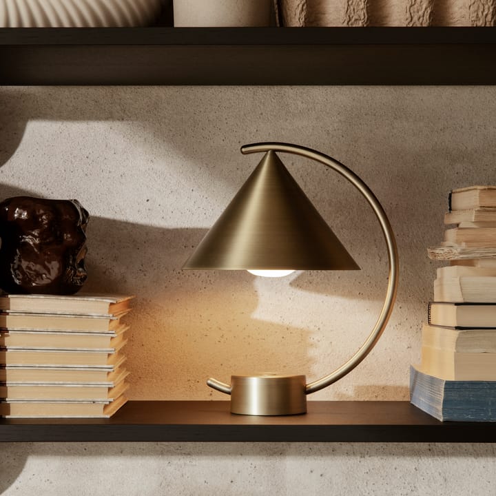 Meridian pöytälamppu, Brass Ferm Living