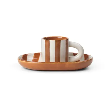 Milu lasten astiasto 2 osat - Terracotta - Ferm Living