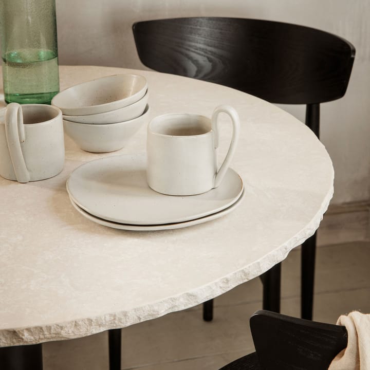 Mineral ruokapöytä, Valkoinen, marmori bianco curia Ferm Living
