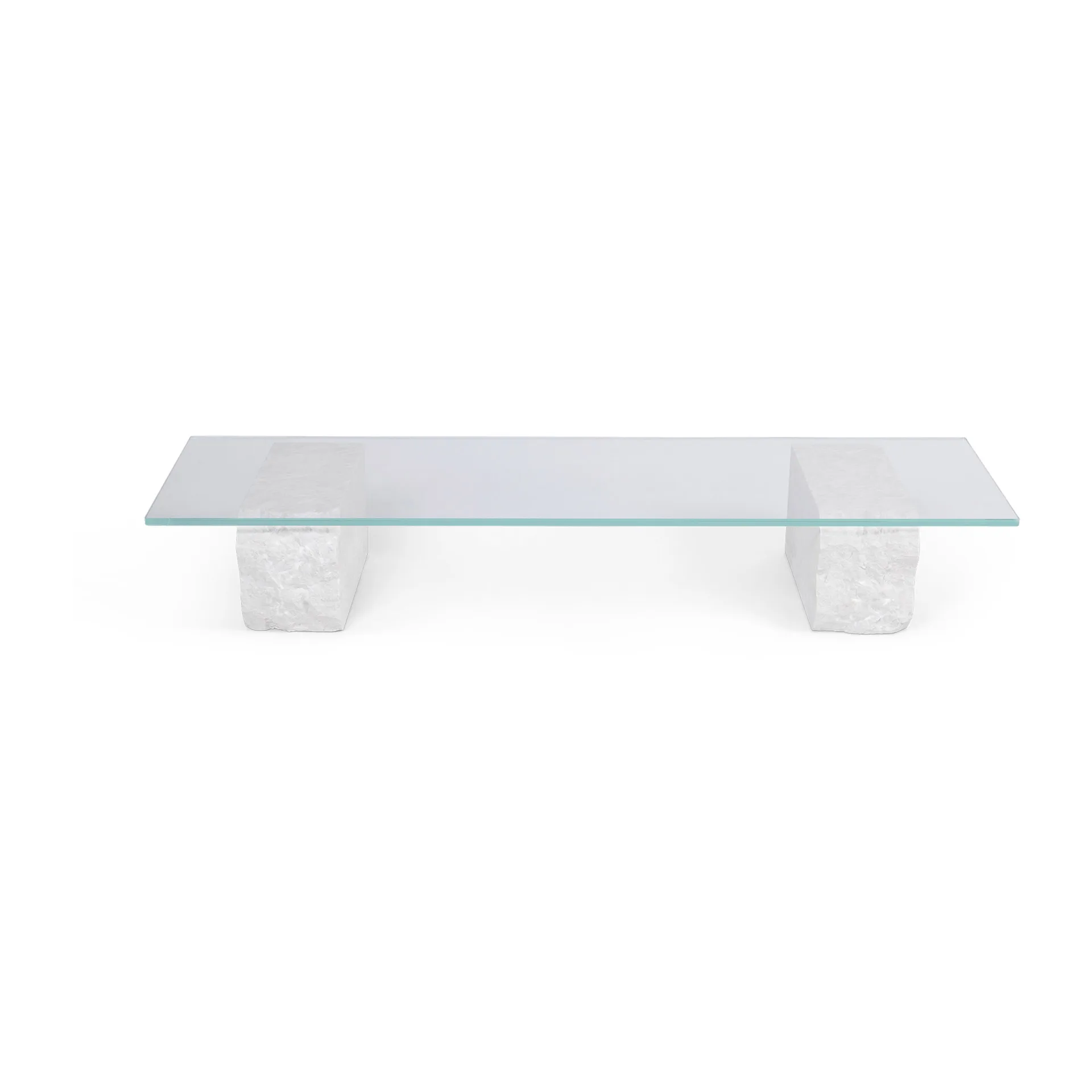 Mineral sohvapöytä 46 x 160 cm, Bianco curia Ferm Living