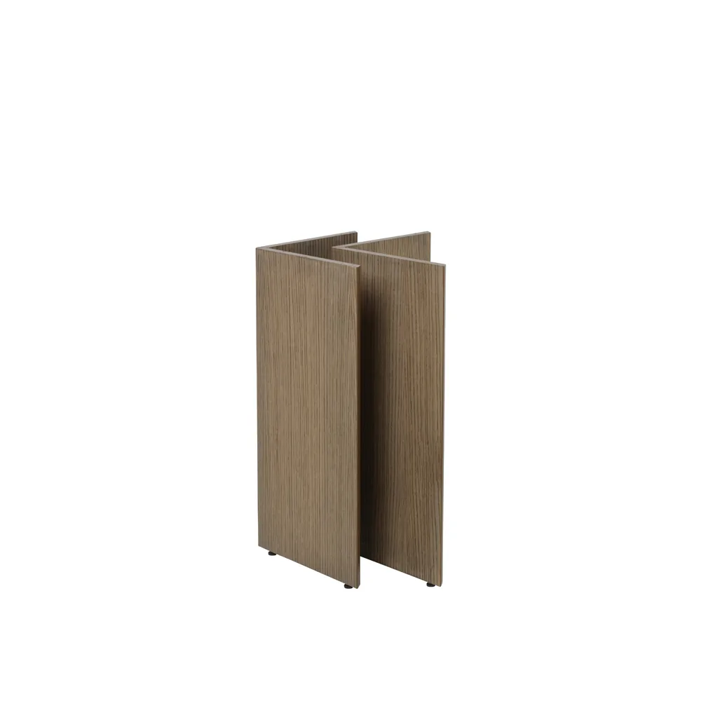 Mingle pöydän jalat 2-pakkaus, Oak dark stained, w48 Ferm Living