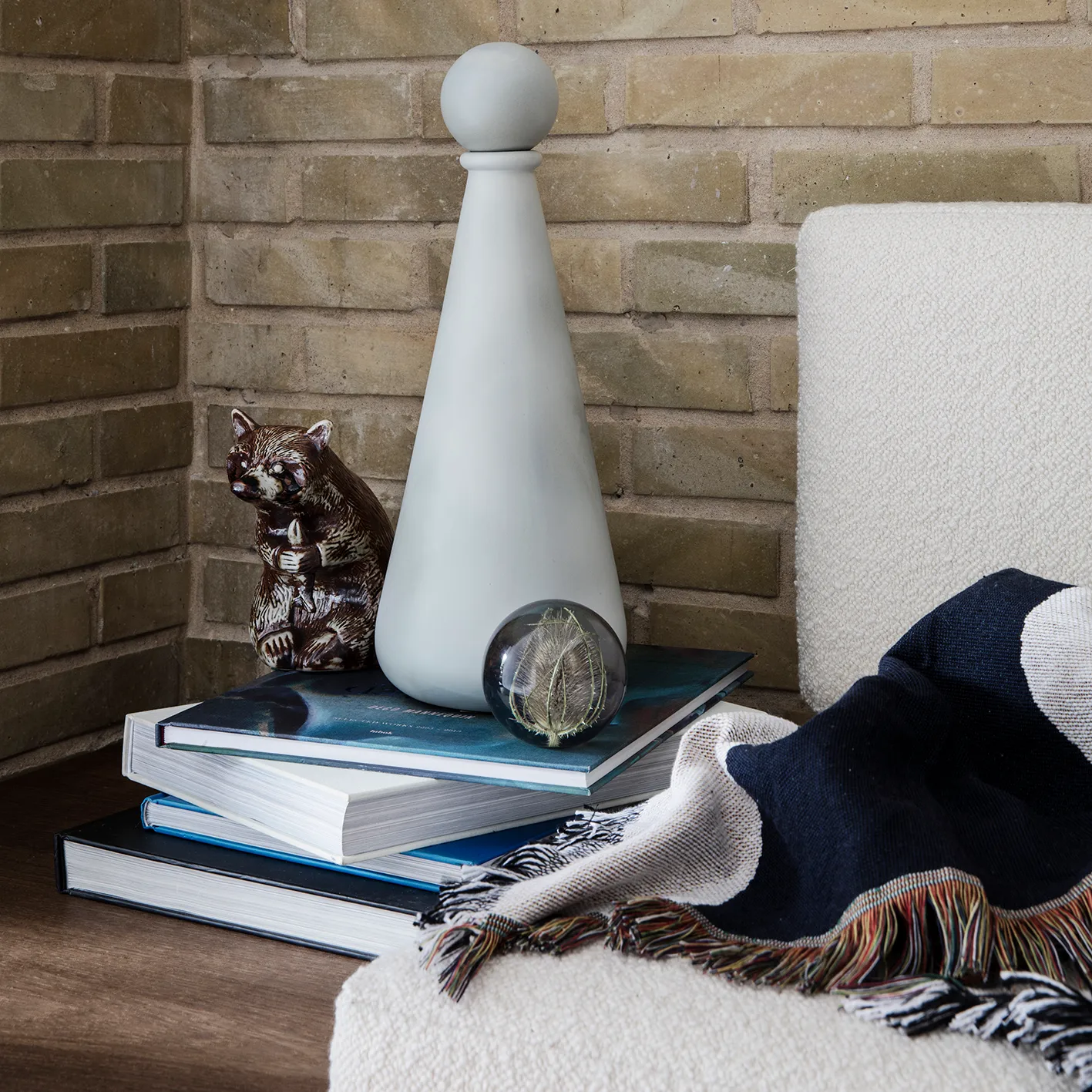 Mirage torkkupeitto 120 x 170 cm, Off white Ferm Living