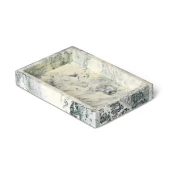 Mist koristetarjotin 10x15 cm - Emerald-off white - Ferm Living