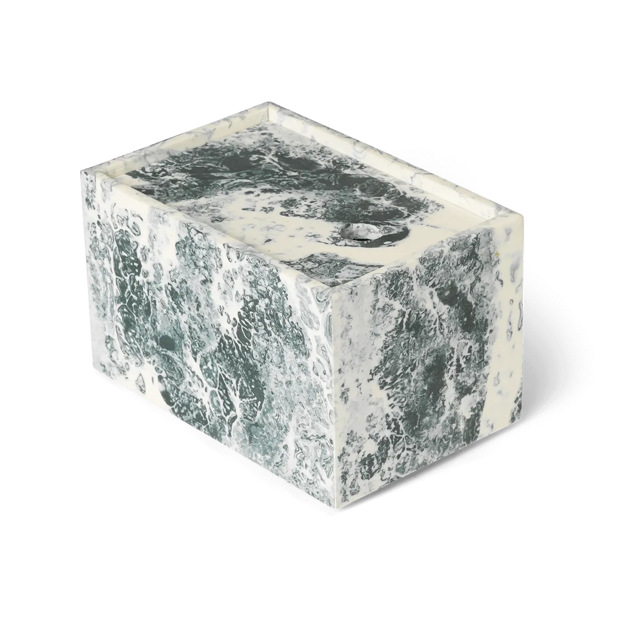 Mist säilytyslaatikko 10x15 cm, Emerald-off white Ferm Living