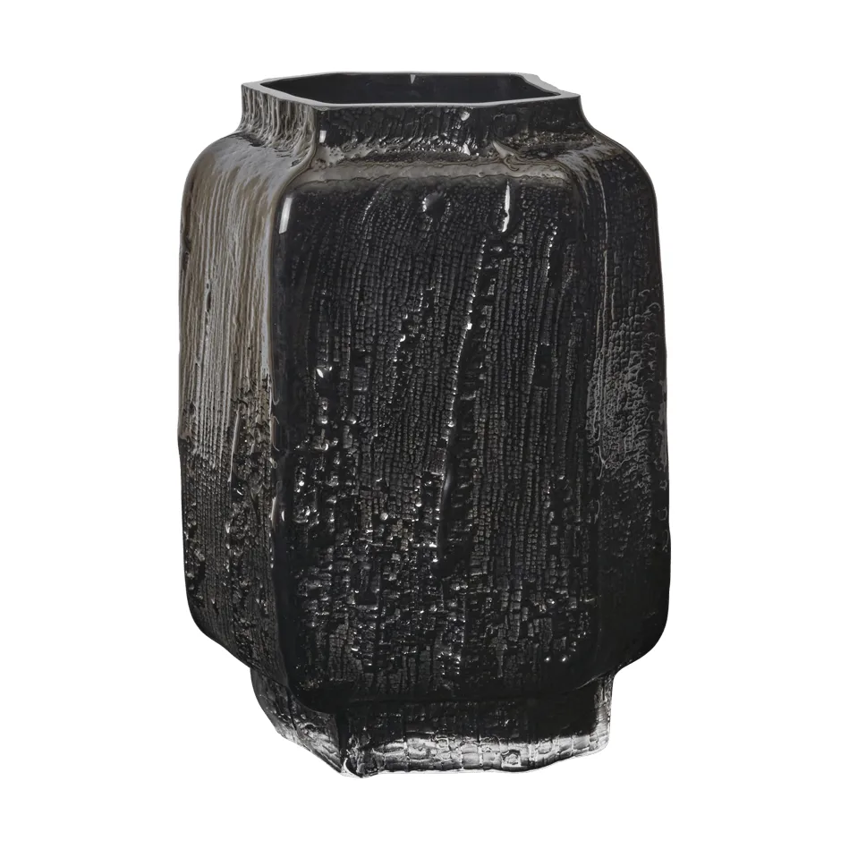 Mokuri maljakko, Black, 25 cm Ferm Living