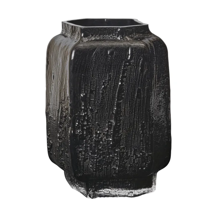 Mokuri maljakko - Black, 25 cm - Ferm Living