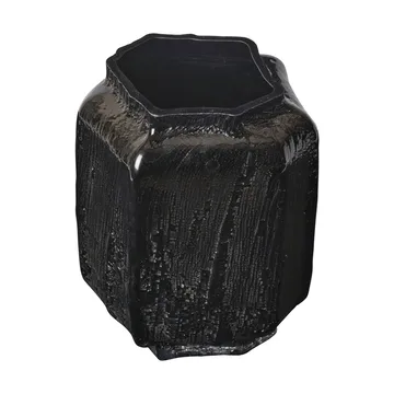 Mokuri maljakko - Black, 25 cm - Ferm Living