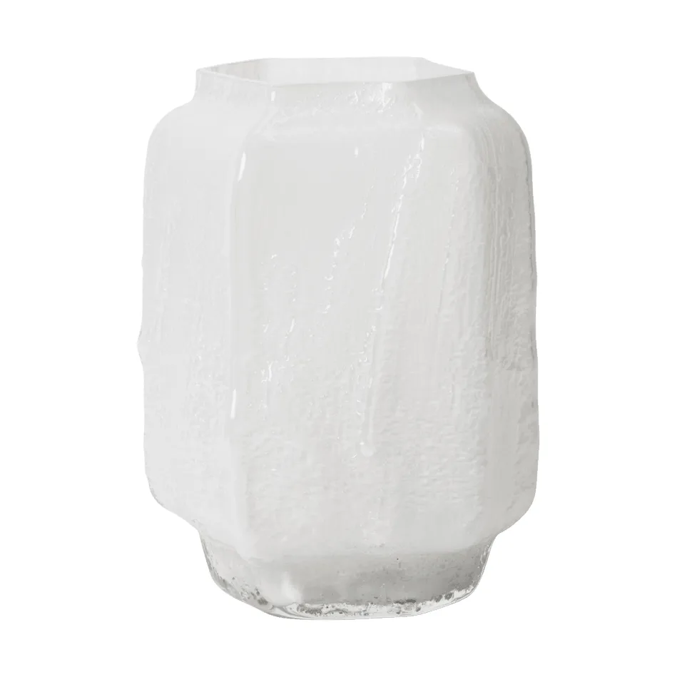 Mokuri maljakko, White, 25 cm Ferm Living