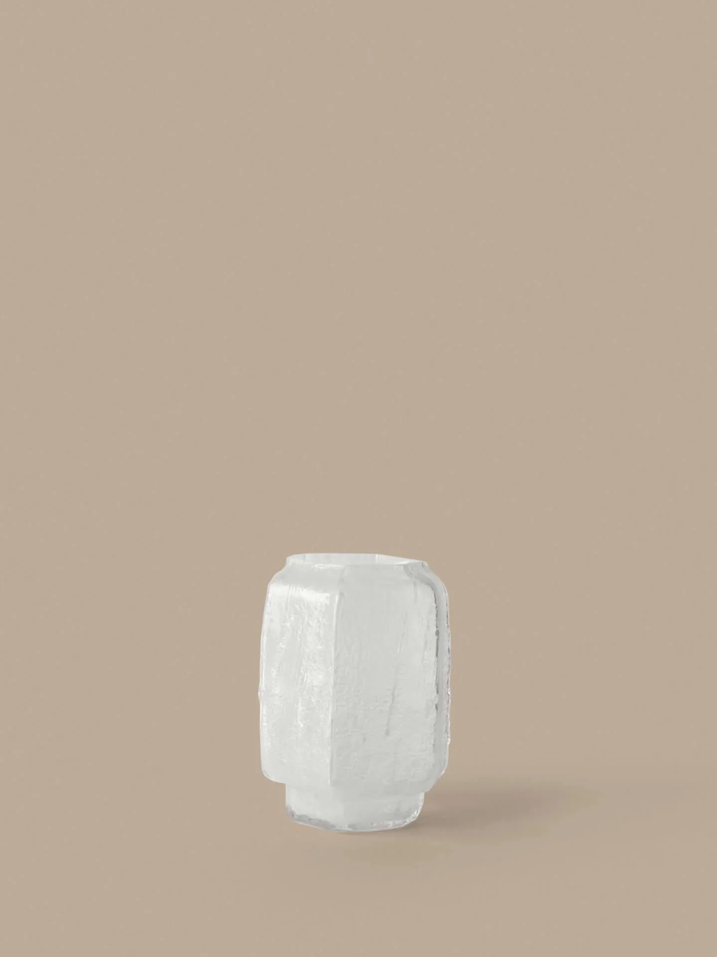 Mokuri maljakko, White, 25 cm Ferm Living