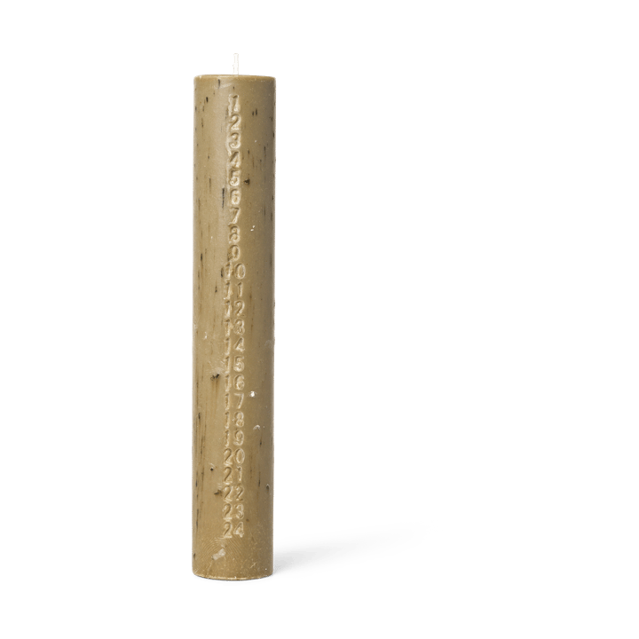 Mura kalenterikynttilä - Ash brown - Ferm Living